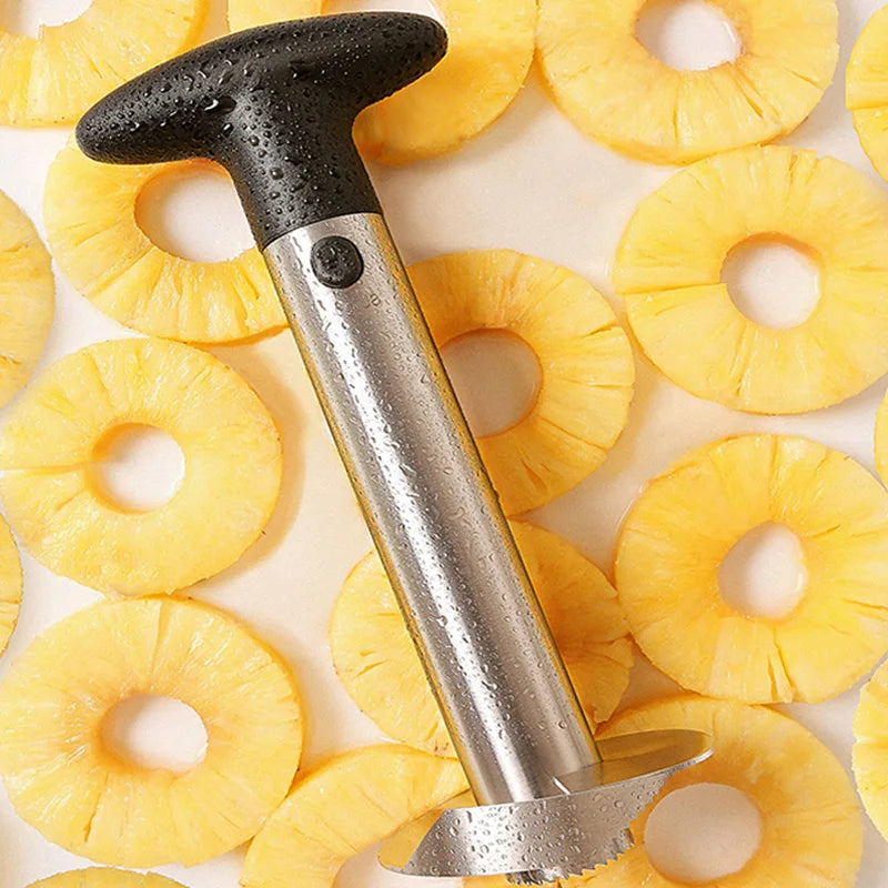 Slice and Enjoy Using Pineapple Peeler!